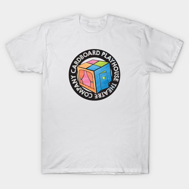 Cardboard Playhouse Round Logo T-Shirt by cardboardplayhouse